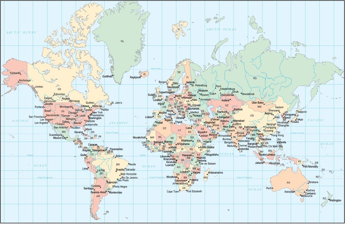 غانا دولة في خريطة العالم